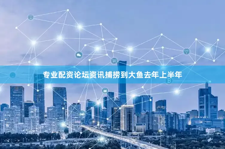 专业配资论坛资讯捕捞到大鱼去年上半年