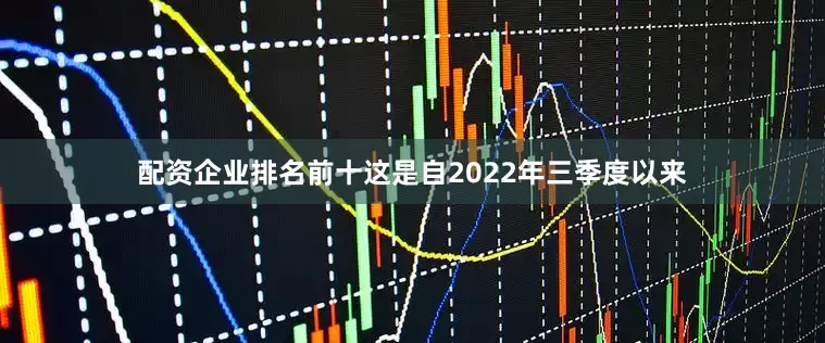 配资企业排名前十这是自2022年三季度以来